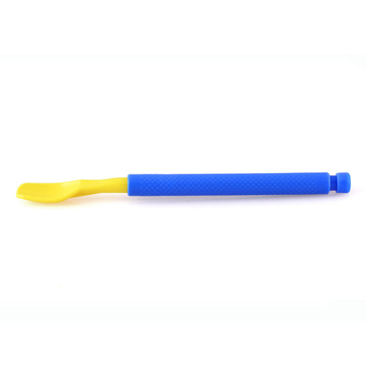 ARK_Z-Spoon_Sensory_Feeding_Tool_yellow_blue
