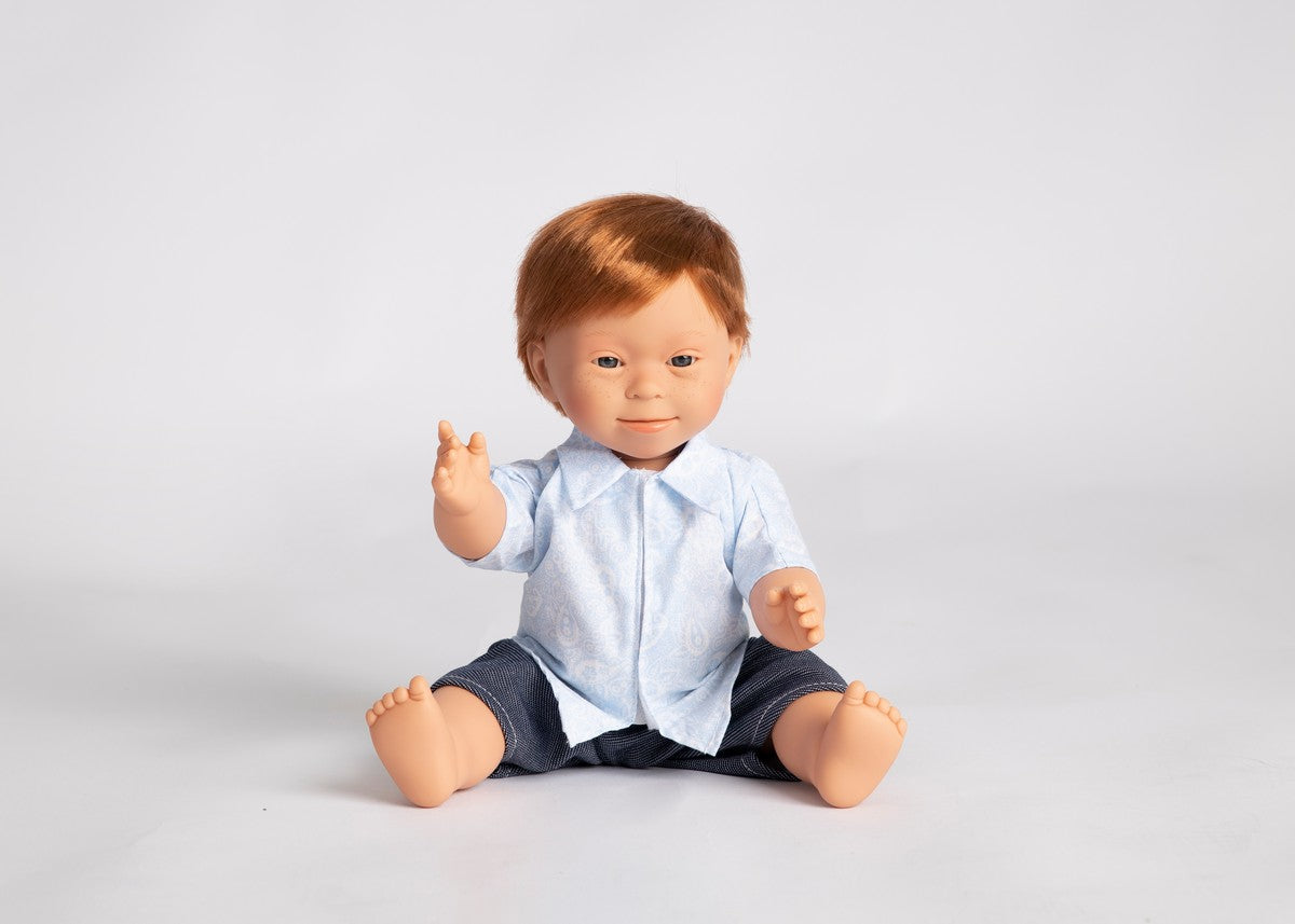 BABY_DOLL_WITH_DOWN_SYNDROME_FEATURES_40_CM_BOY_RED_HEAD