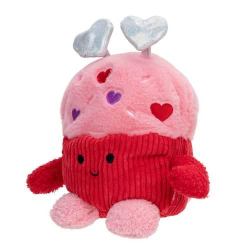 Bum Bumz 7.5" Sweet Valentine's Plush - Cramer the Red Velvet Cupcake