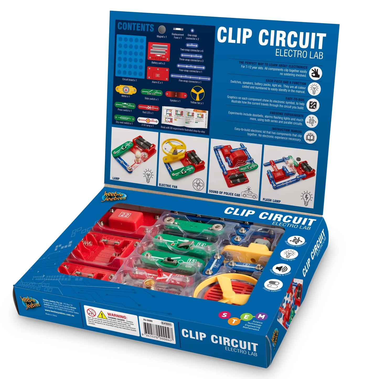 Clip_Circuit_Electro_Lab_BOX_80_experiments_box