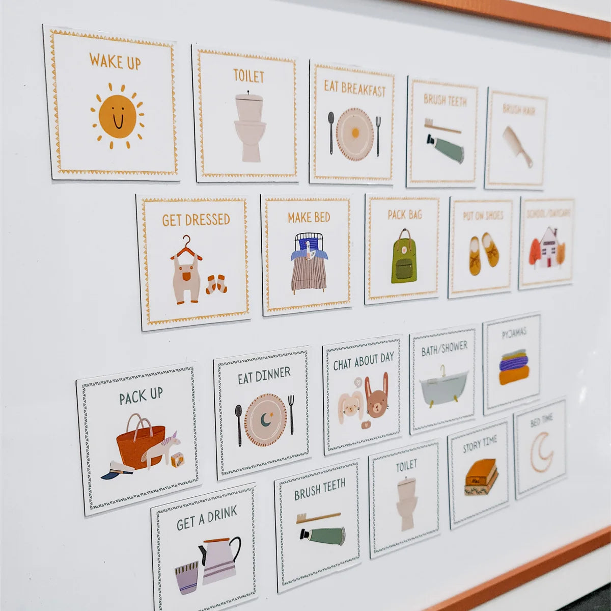 Creative_sprout_montessori_toys_visual_schedule_magnetic_on_white_board