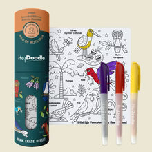 Wild of Aotearoa Colouring & Doodle Mini Mat- Hey Doodle