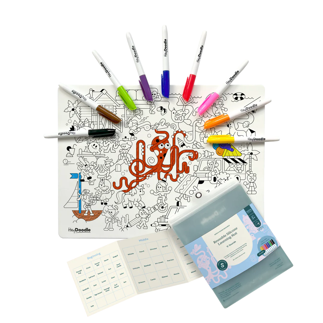 Hey Doodle Speech Therapy 'S'