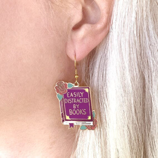Jubly_Umph_Easily_Distracted_By_Books_Earrings_ear