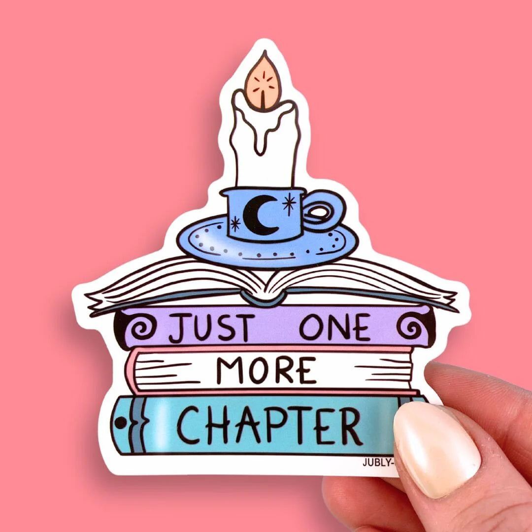 Jubly_Umph_Just_one_more_chapter_sticker_on_books