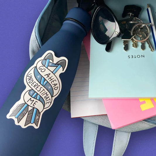 Jubly_Umph_Sticker_Dont_underestimate_me_on_drink_bottle