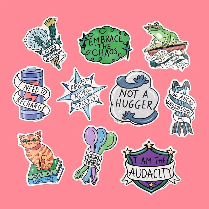 Sticker 'Never Enough Spoons'-Jubly-Umph