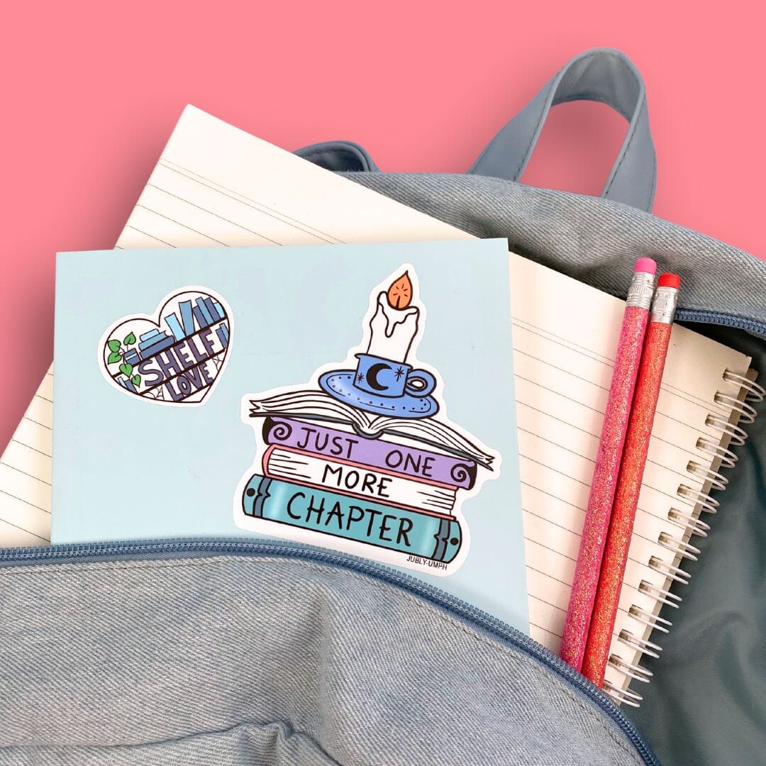 Jubly_Umph_just_one_more_chapter_sticker_on_book