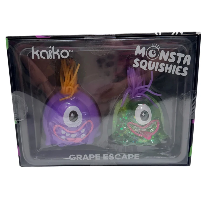 Grape Escape Monsta Squishies – Twin Set by Kaiko