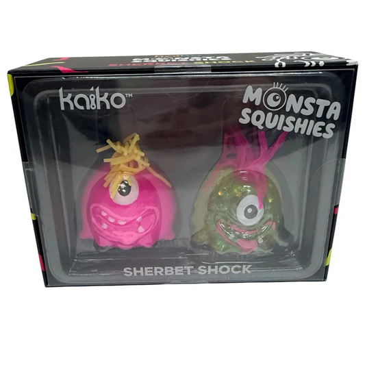 Sherbet Shock Monsta Squishies – Twin Set by Kaiko