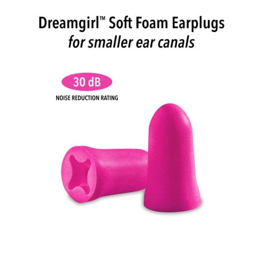 Macks Dreamgirl Soft Foam Ear Plugs- for small or sensitive ears