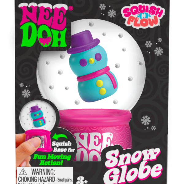 NeeDoh_Squish_N_Flow_Snow_Globe_snowman_package
