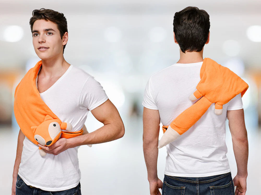 Noomi_Weight_Mate_Fox_worn_by_person_back_and_front_view