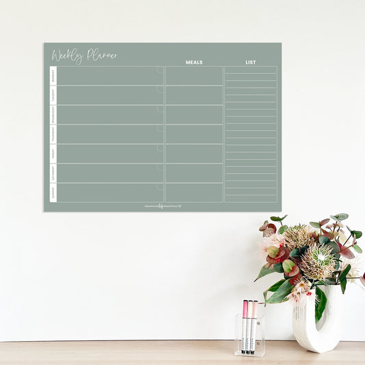 Organising_life_beautifully_Magnet_weekly_Planner_Landscape_Sage