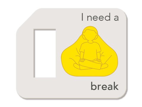 Communication Set- Tags to Help Express Needs by Remindables