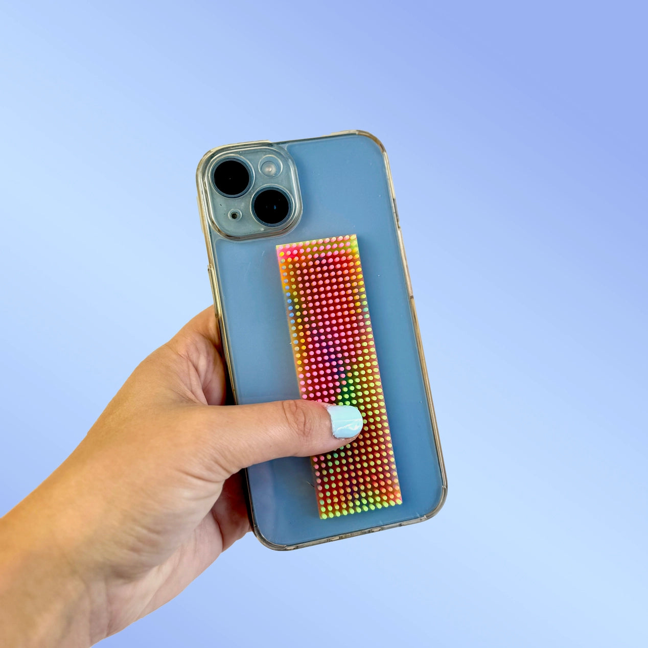 Silicone Zen Strips- 2 tactile Multicolor strips
