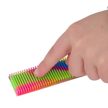 Silicone Zen Strips- 2 tactile Multicolor strips