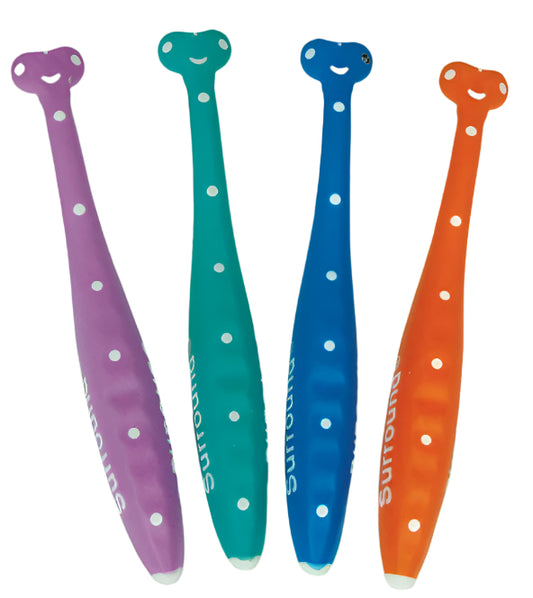 Surround_Toothbrush_Child_all_colours_backs_of_tooth_brushes