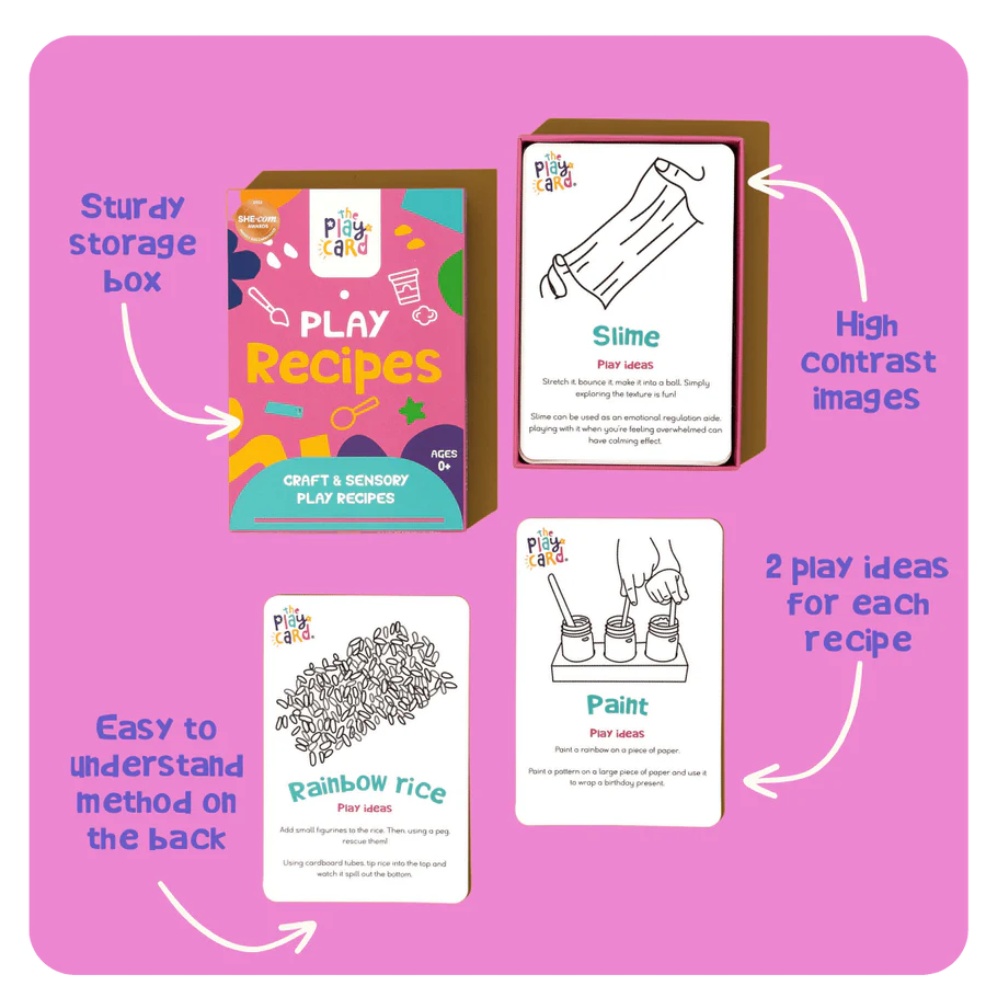 The Play Card- SENSORY PLAY RECIPES