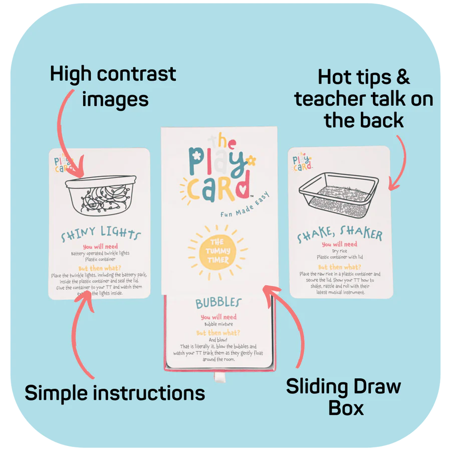 The Play Card THE TUMMY TIMER 0-6months
