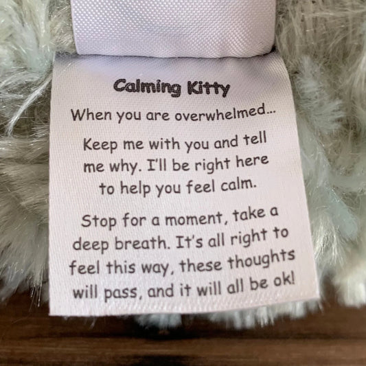 WEIGHTED_Calming_Kitty_plush_Animal_little_joys_tag