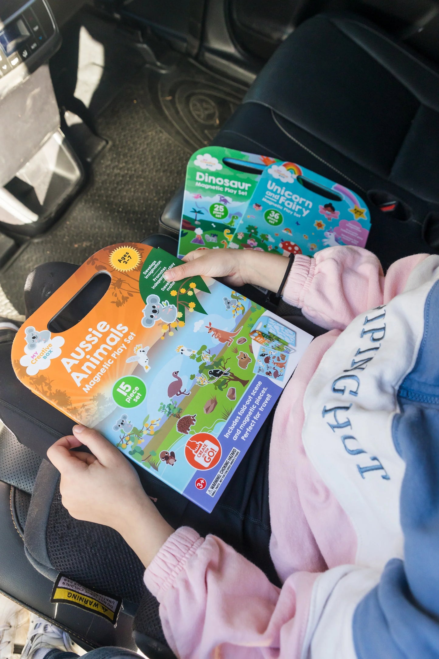 my_creative_australian_animal_magnetic_play_on_the_go_set_child_playing_in_car_...