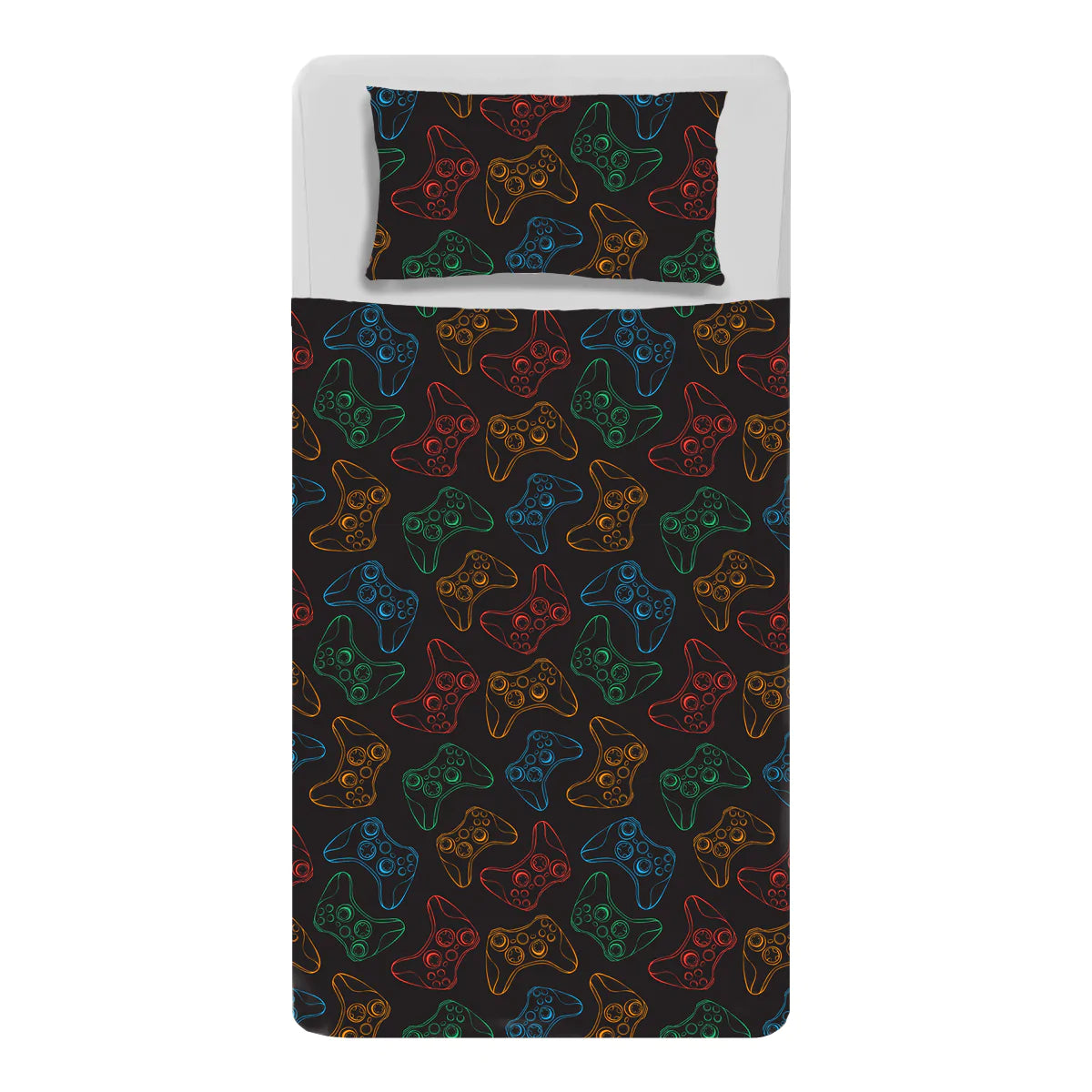 Calmcare_GAMER_SENSORY_COMPRESSION_BEDSHEET_and_pillow_case