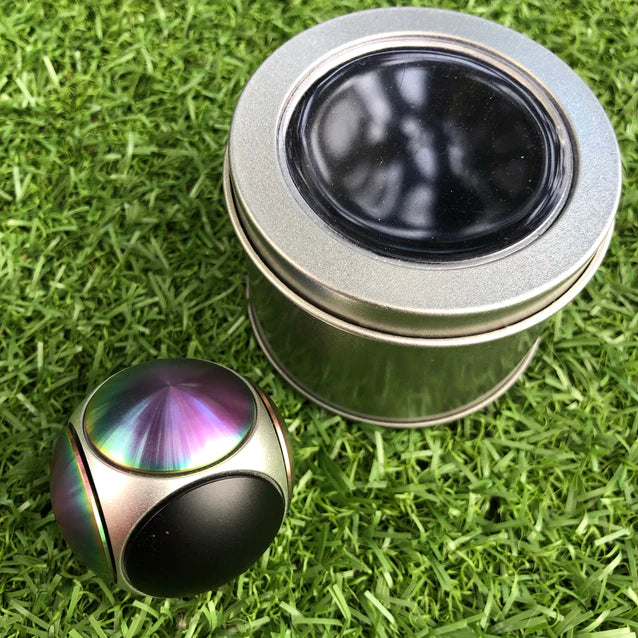 Kaiko_Sphere_Spinner_Metal_Fidget_80_grams_oil_slick_with_tin