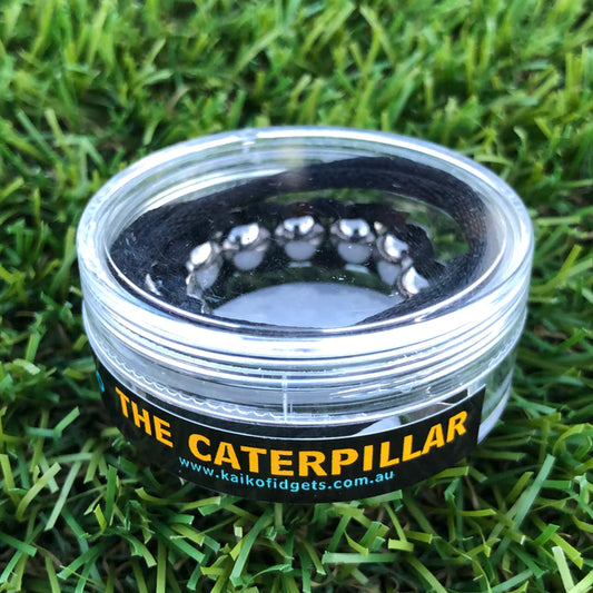 Kaiko_Caterpillar_hand_fidget_black_in_case
