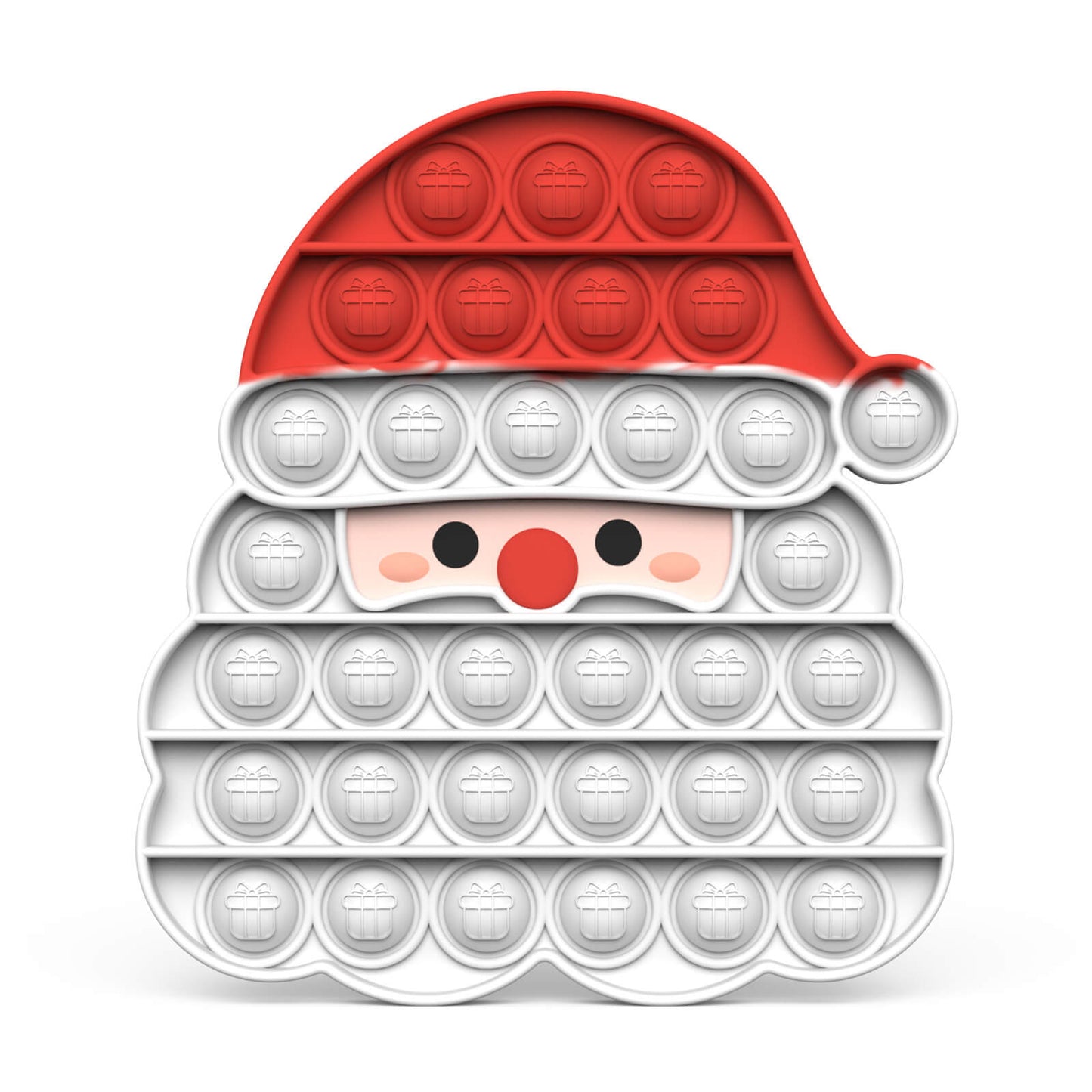 Fidget-Toys-Popper-Christmas-Santa-Claus-White