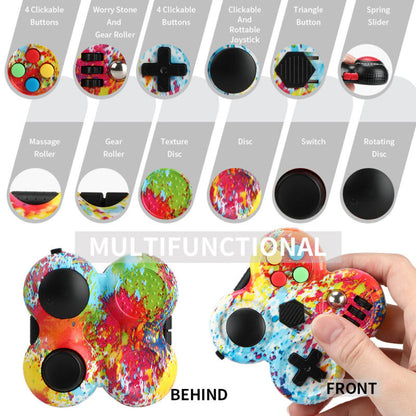 12 Functions Fidget Pad- Game Controller