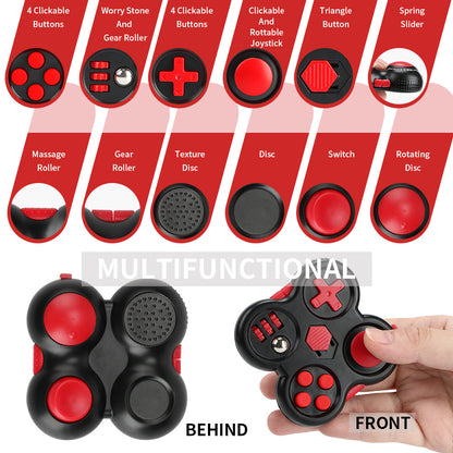 12 Functions Fidget Pad- Game Controller