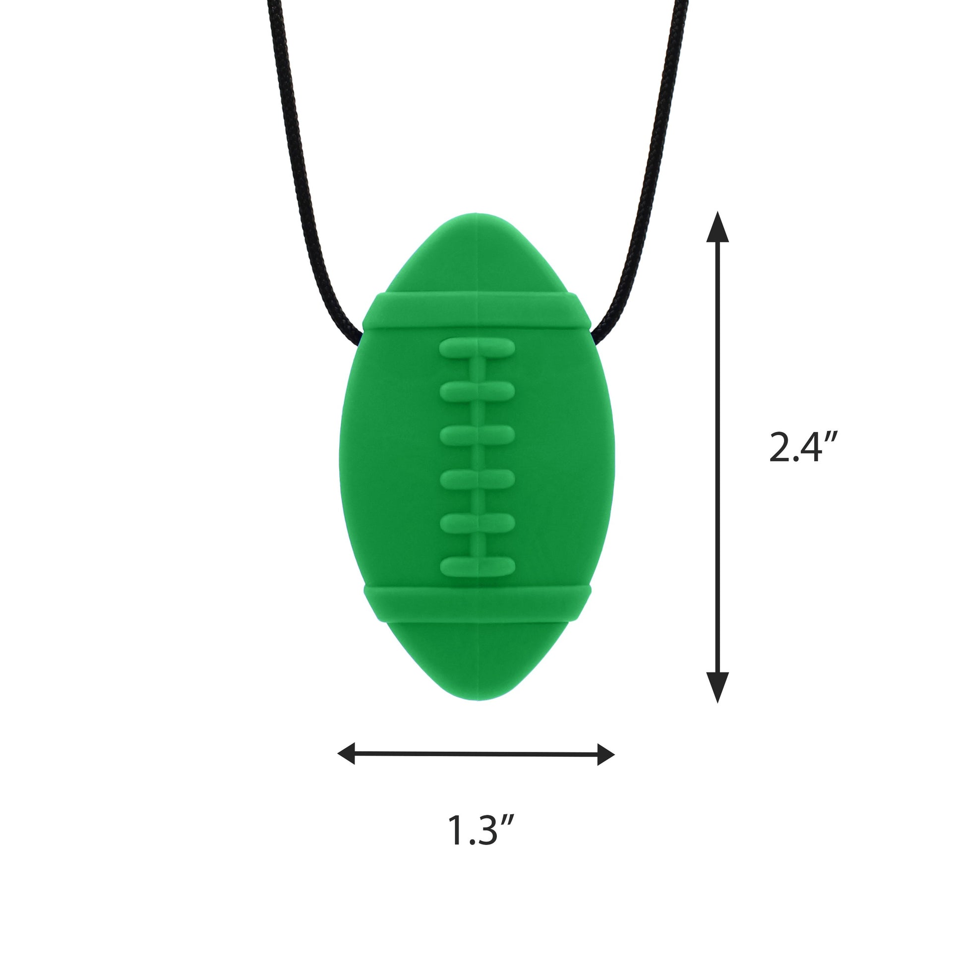 ARK__Football_Chew_Necklace_forrestgreen_XXT