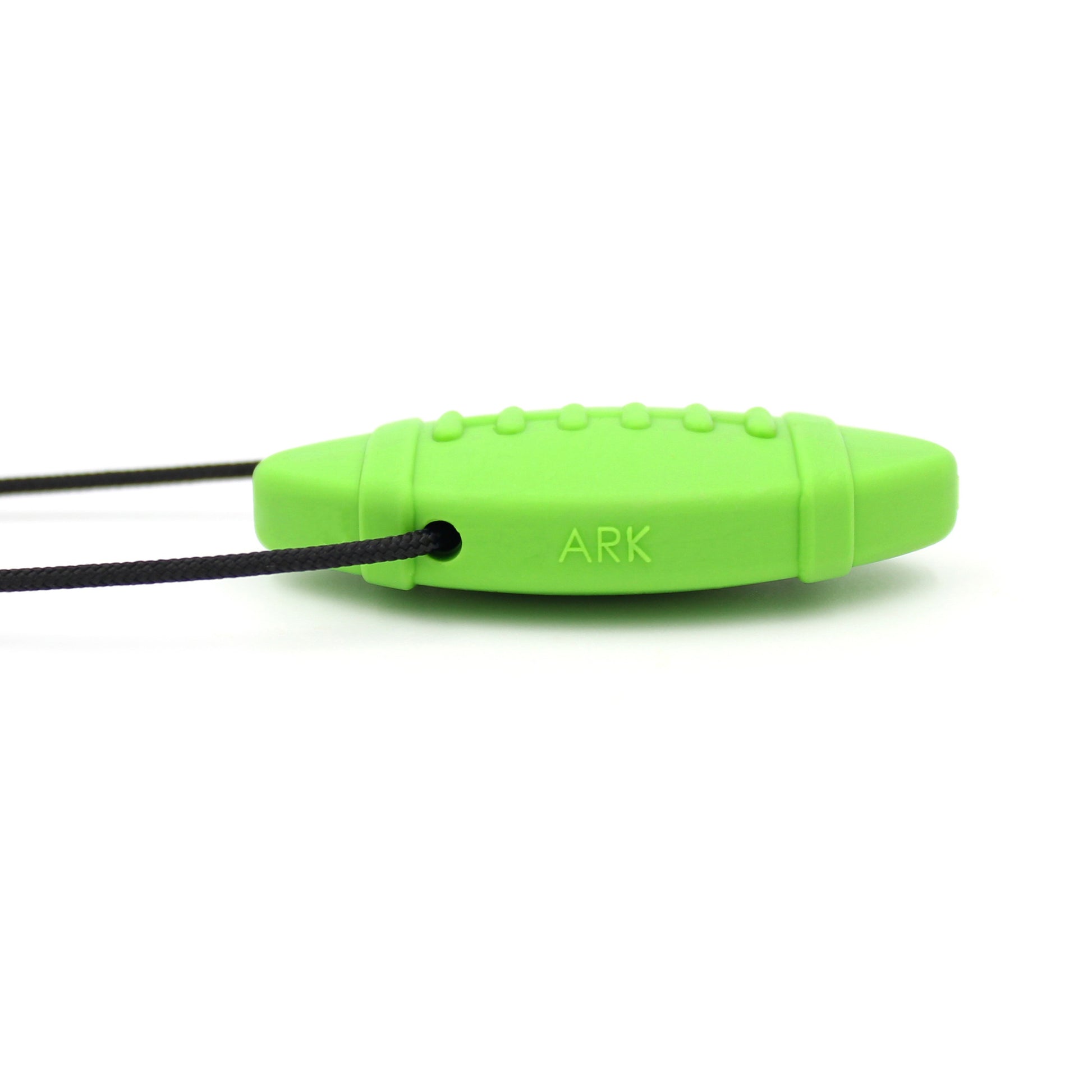 ARK__Football_Chew_Necklace_lime_XT