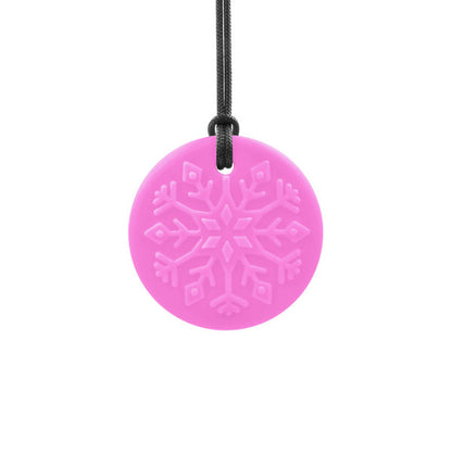 ARK_s_Blizzard_Bite_Chewable_Snowflake_Pendant_Jewelry_TRANSLUCENT_PINK