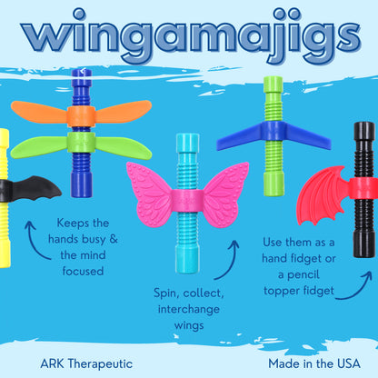 ARK Wingamajigs® Spinning Pencil Topper Fidgets