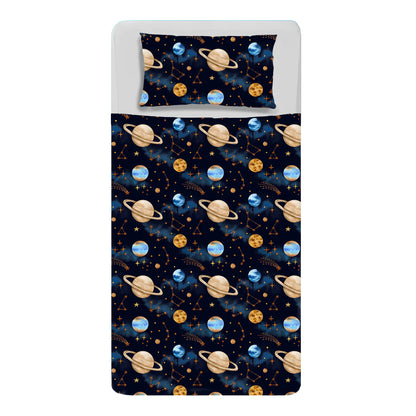 Outer Space Sensory Compression Bed Sheet