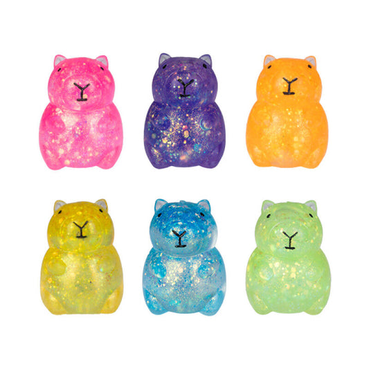 SQUEEZE SUGAR CAPYBARA WITH GLITTER