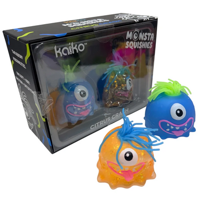 Citrus Crash Monsta Squishies – Twin Set by Kaiko
