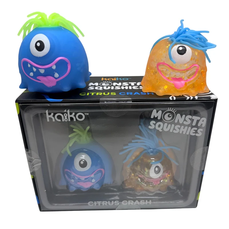 Citrus Crash Monsta Squishies – Twin Set by Kaiko