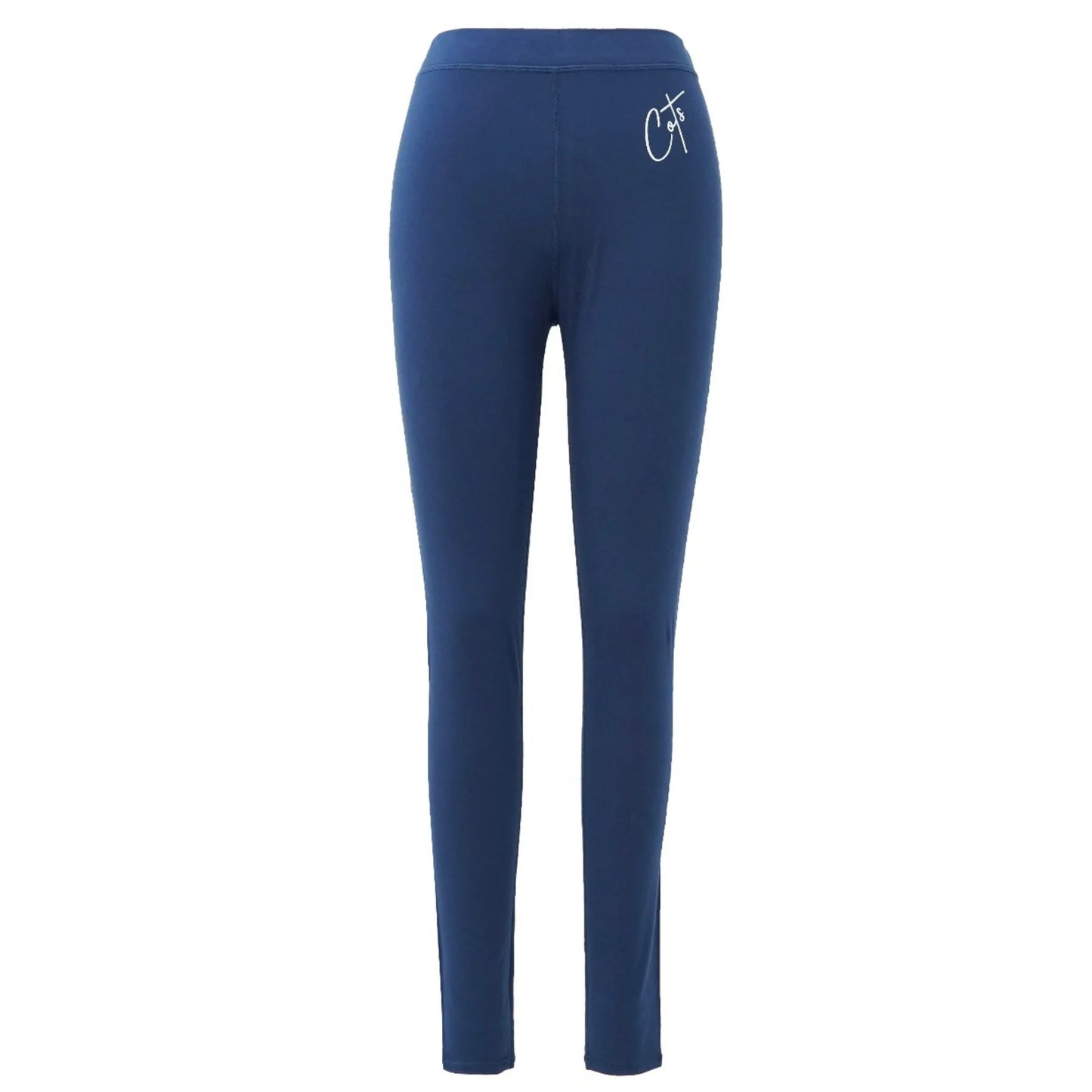 Comfort_On_The_Spectrum_Leggings_navy_front_shot_leggings_for_girls_and_boys