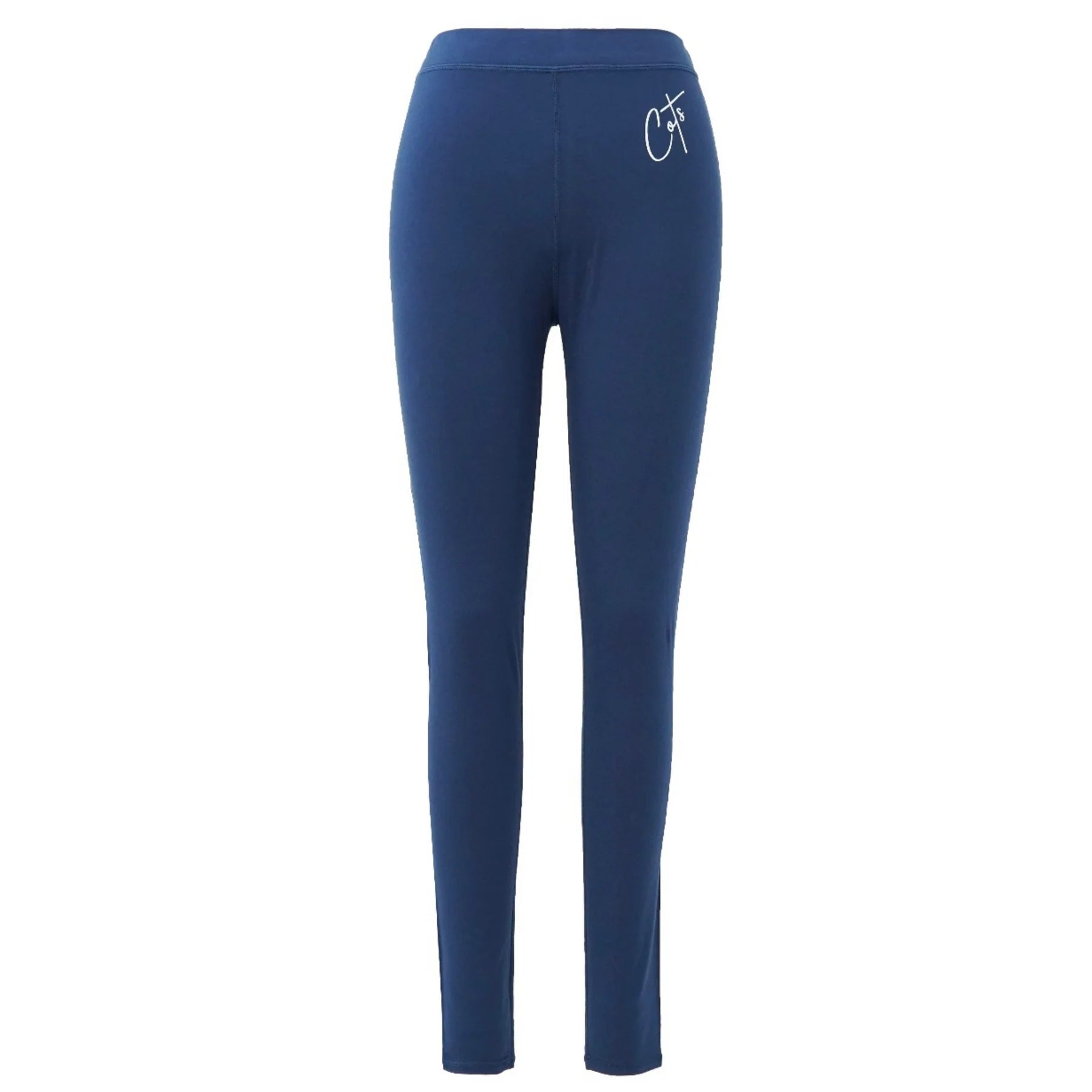 Comfort_On_The_Spectrum_Leggings_navy_front_shot_leggings_for_girls_and_boys