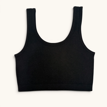 Kids SkinSense™ Seamless Crop Top — Classic