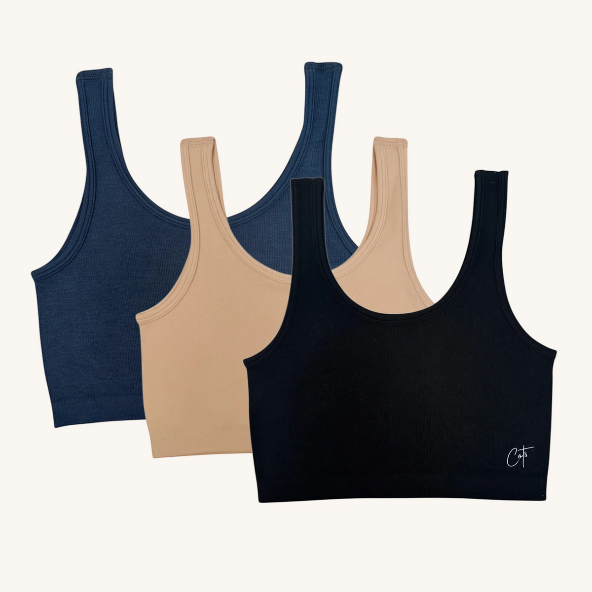 Kids SkinSense™ Seamless Crop Top — Classic