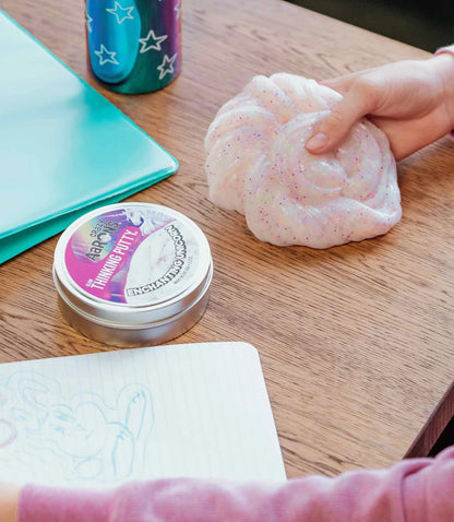 Crazy_Aarons_Thinking_Putty_Enchanting_Unicorn_on_table