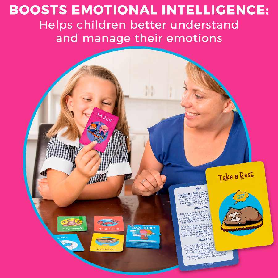 Cool Tools Anger management cards for kids by Dealing with Feelings
