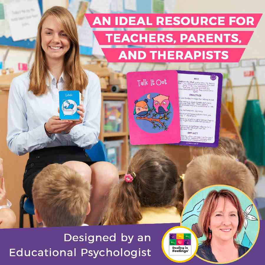 Cool Tools Anger management cards for kids by Dealing with Feelings