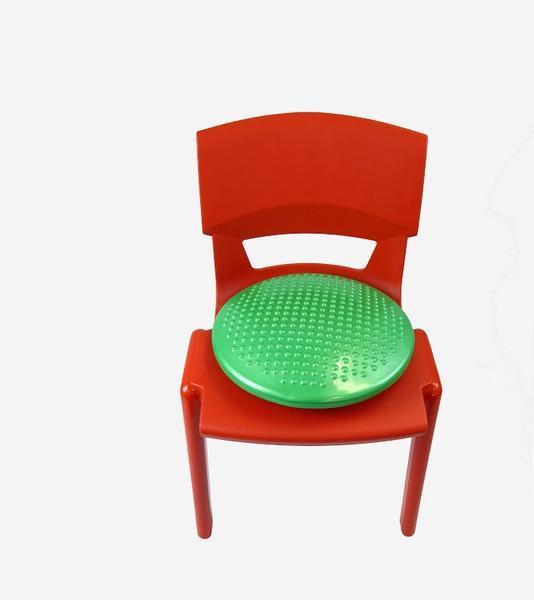 Elizabeth-Richards_Green_WRIGGLE_Cushion_on_chair