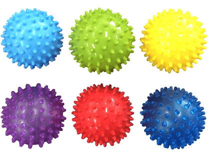 Elizabeth_richards_sensory_balls_spikey_pack_of_6_all_colours