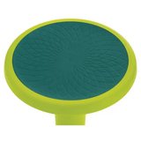 Ergerite_height_adjustable_flexi_stool_green_DEAT